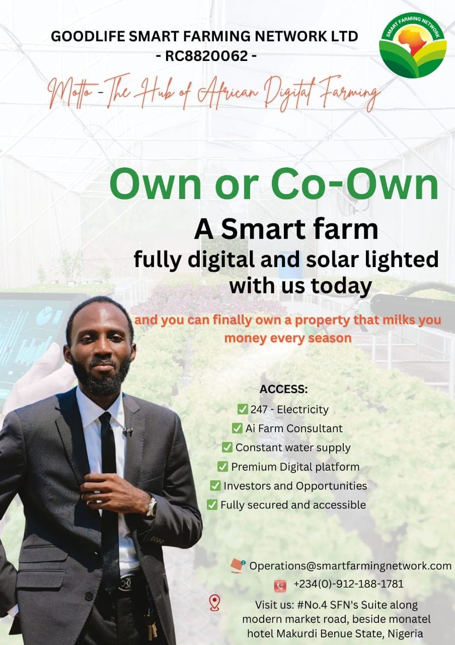 Own or Co-Own a Smart Farm